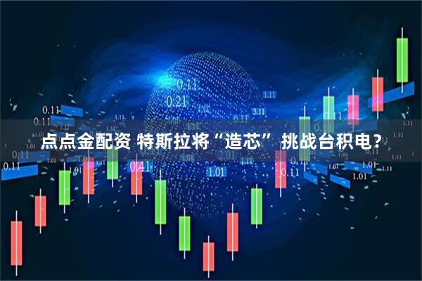 点点金配资 特斯拉将“造芯” 挑战台积电？